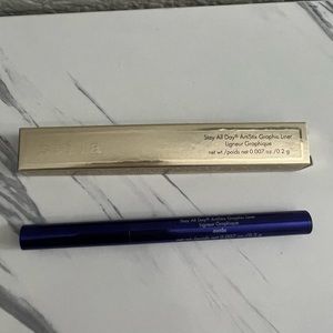 Stila Stay All Day ArtiStix Graphic Eye Liner Blue New 0.2 g